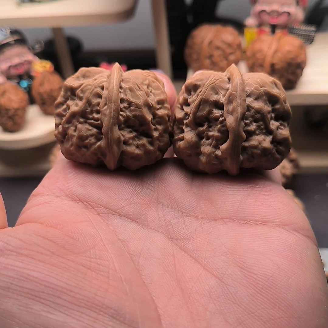 文玩核桃吊坠山地蛤蟆头边37肚39