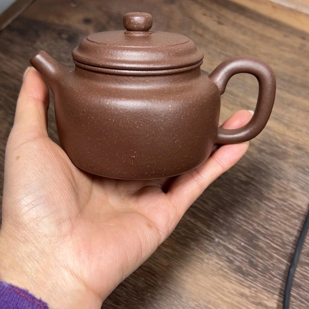 紫泥茶壶海**空紫泥德钟200cc