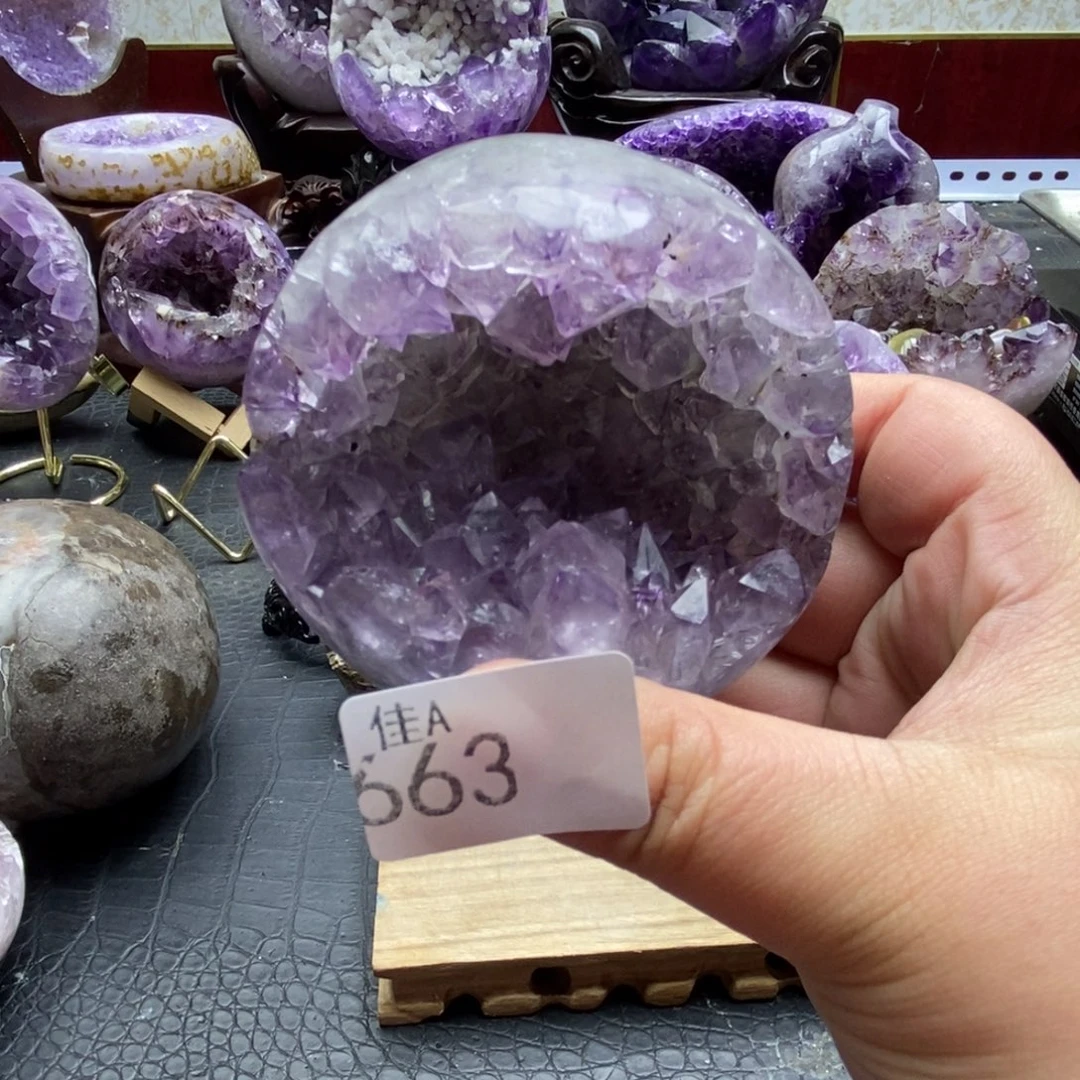 未镶嵌大型摆件（非配饰）紫晶