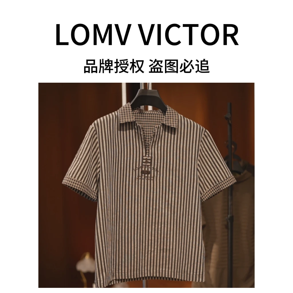 LOMY VICTOR欧洲站顶奢夏季新品T恤NZN1790