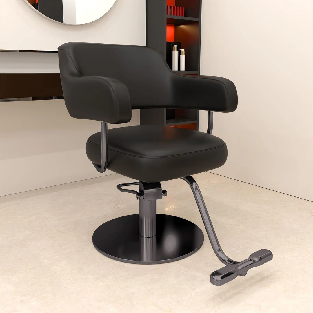理发店高端专用美发椅子发廊旋转剪发美发店理发简约升降座椅烫染