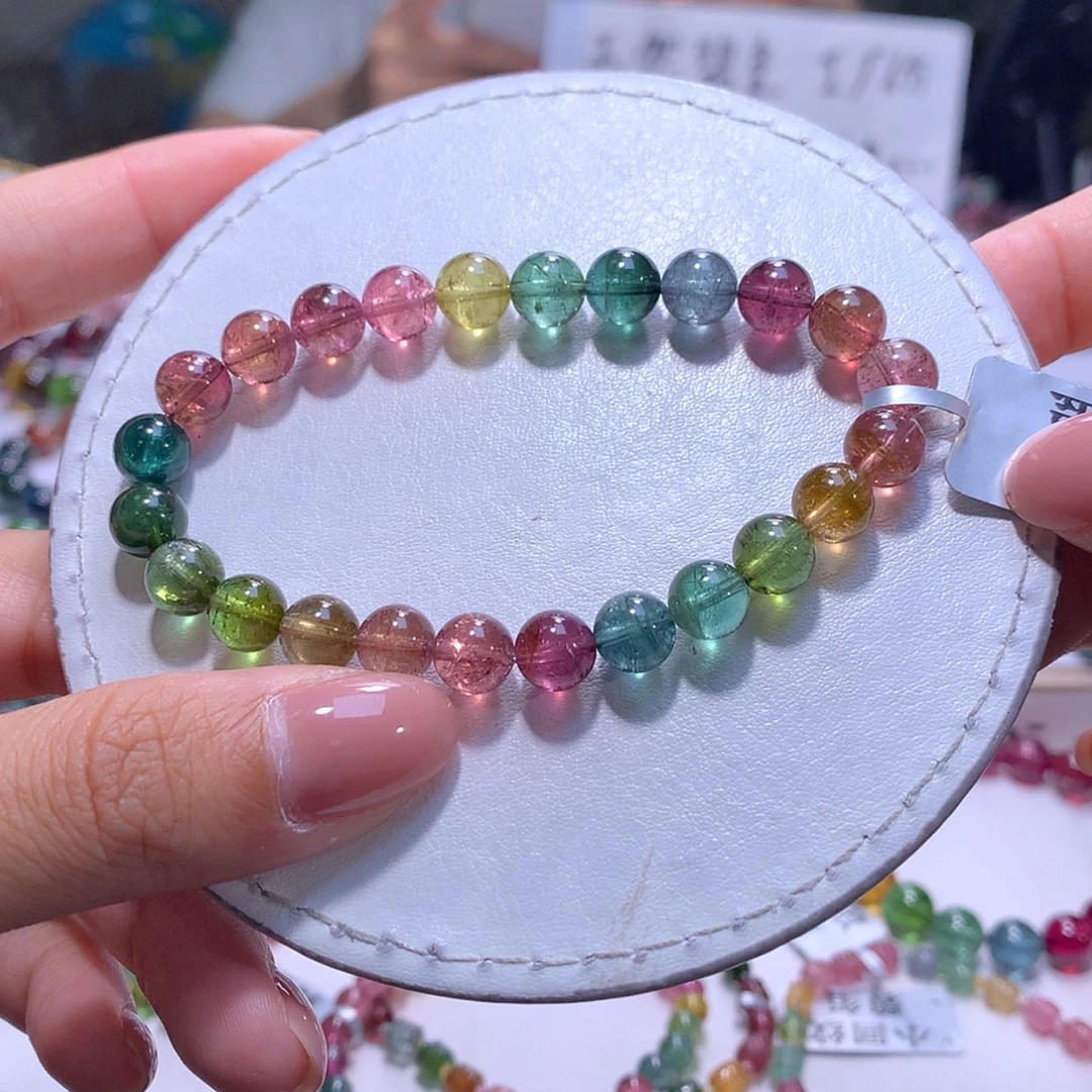 【闪购商品】未镶嵌手串碧玺7m