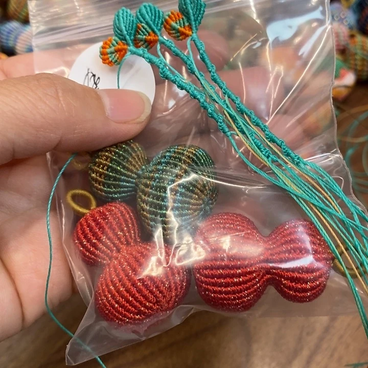 紫***3一墨手作编绳配件