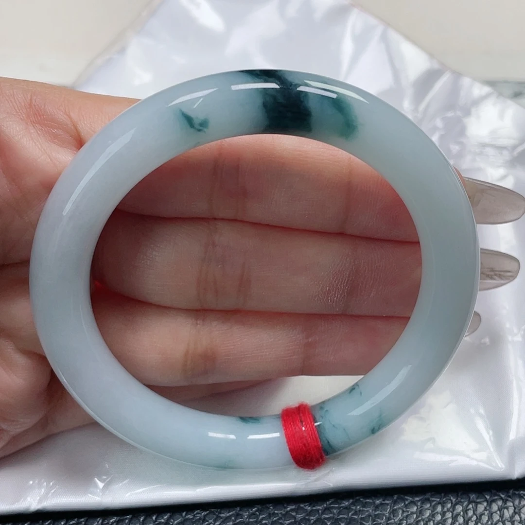 未镶嵌手镯（圆镯）翡翠缅甸翡翠56