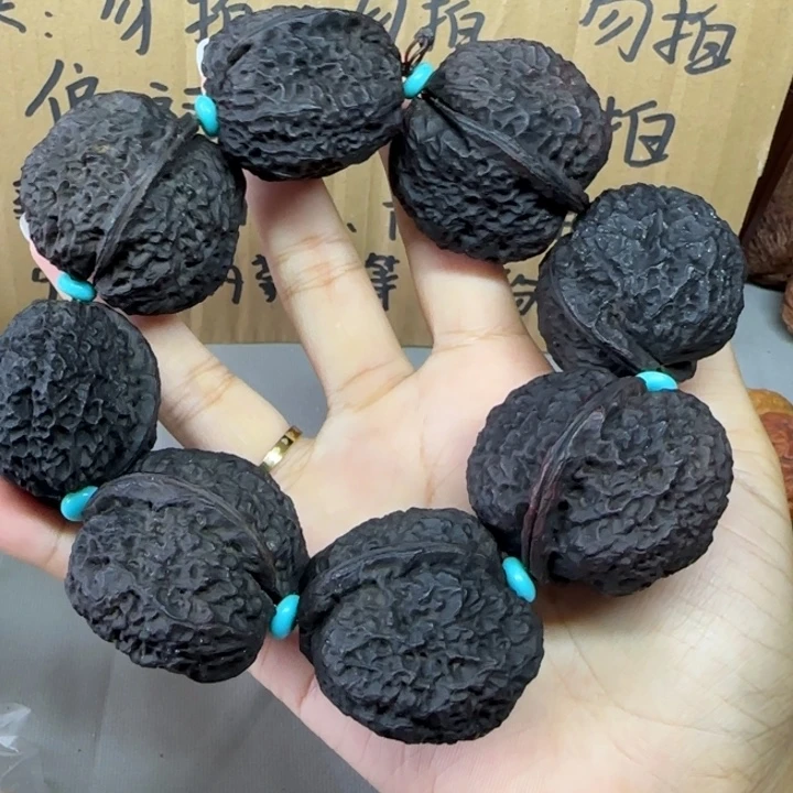 文玩核桃吊坠蛤蟆头手持