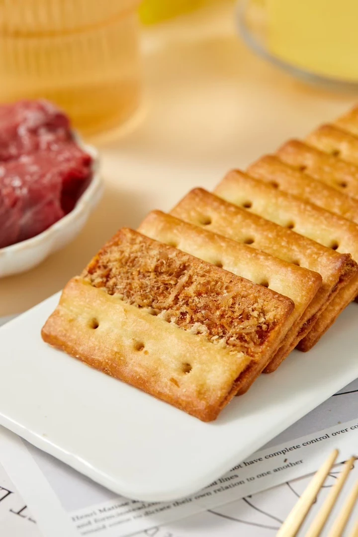 牛肉馅酥脆咸饼干