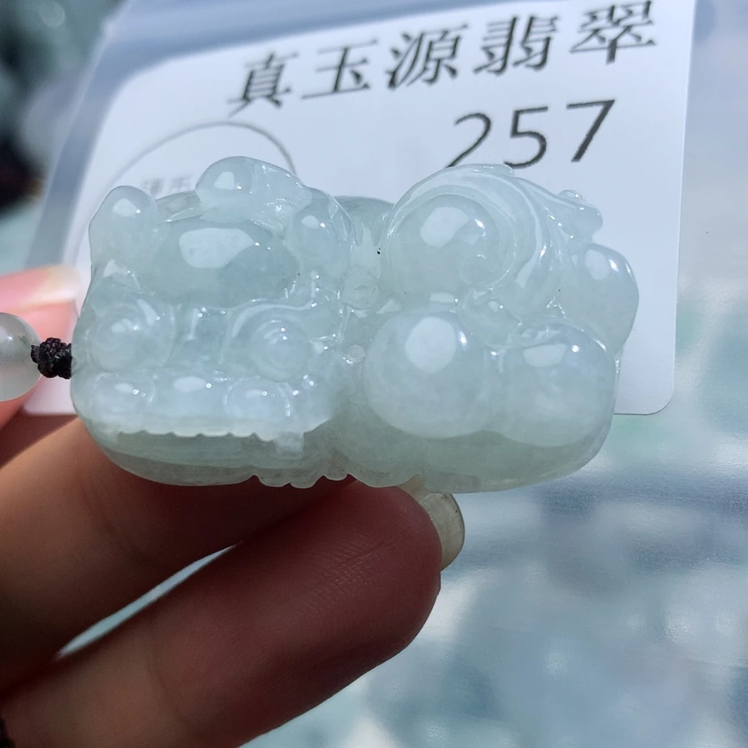 翡翠未镶嵌颈饰257