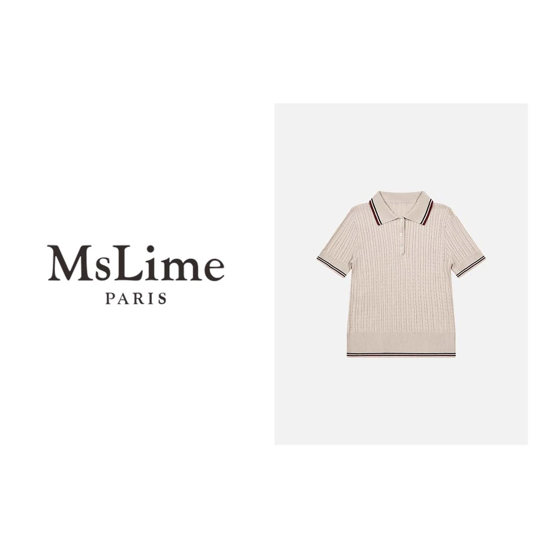 王嬛嬛MsLime'伯德‘新款时尚休闲百搭夏季T恤 HC2B0647