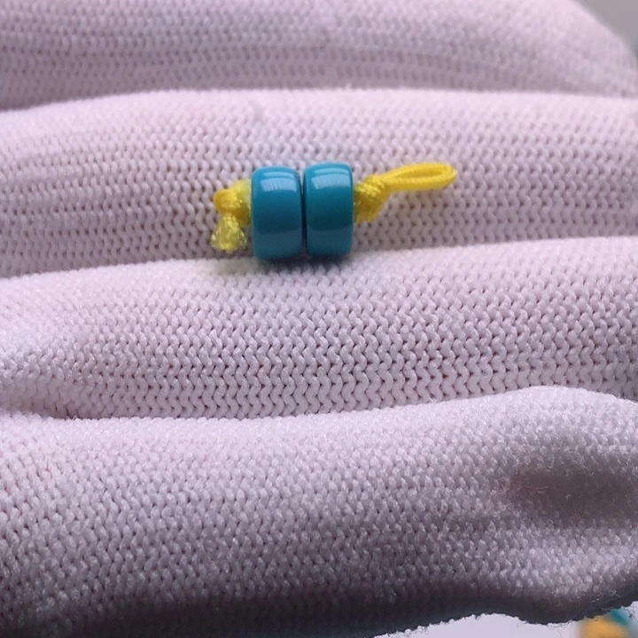 绿松石未镶嵌珠宝半成品7mm