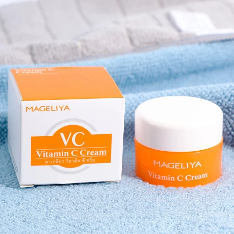 泰国VC面霜MAGEKLIYA面霜乳50g 保湿滋润不黏腻护肤补水经典紧致