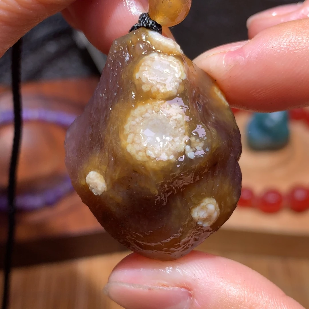 未镶嵌玛瑙/玉髓珠宝半成品