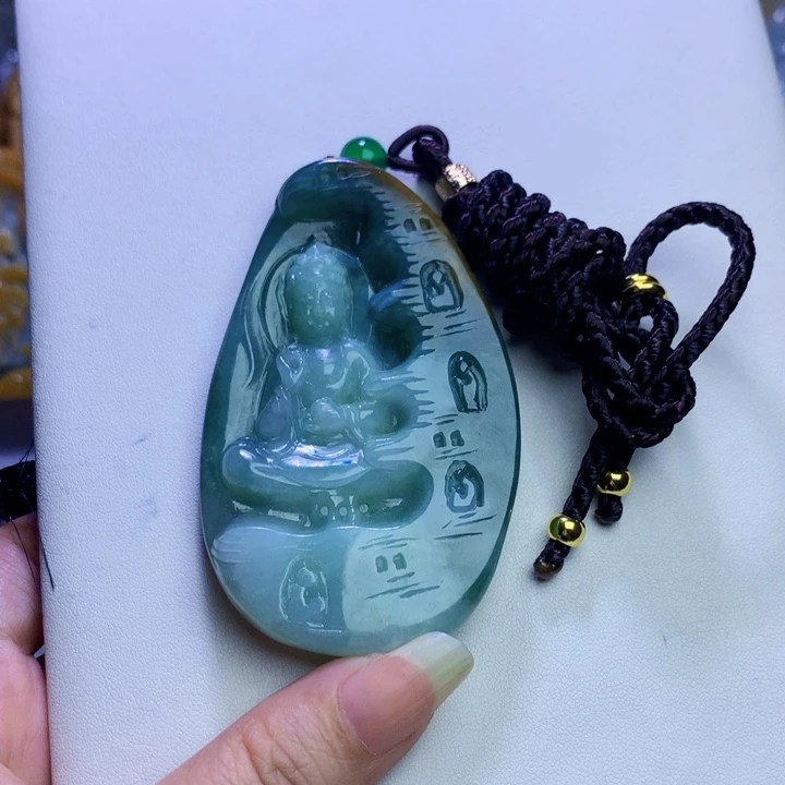 颈饰未镶嵌翡翠爱****后观音