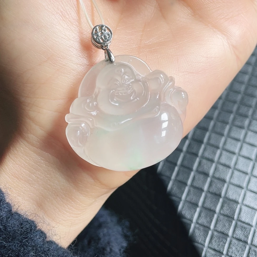 石英质玉未镶嵌挂件