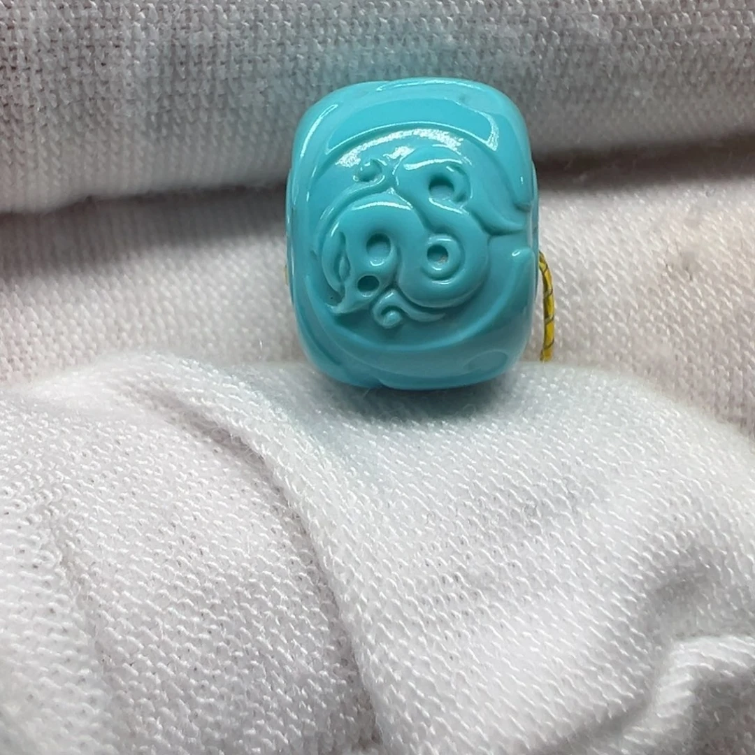 绿松石未镶嵌配饰11.8×9.1