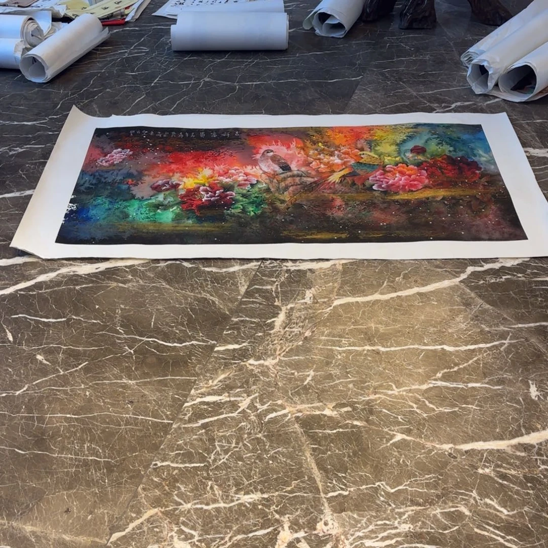 虎***傑横款精品书画作品