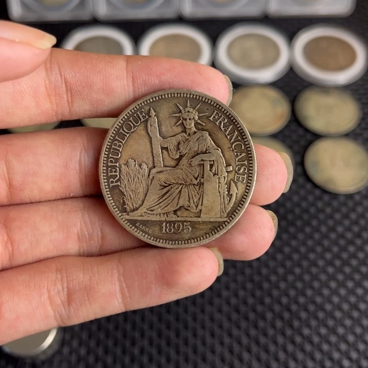 金属大头龙洋船洋工艺品