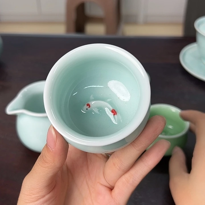 小米茶器龙泉云间青瓷