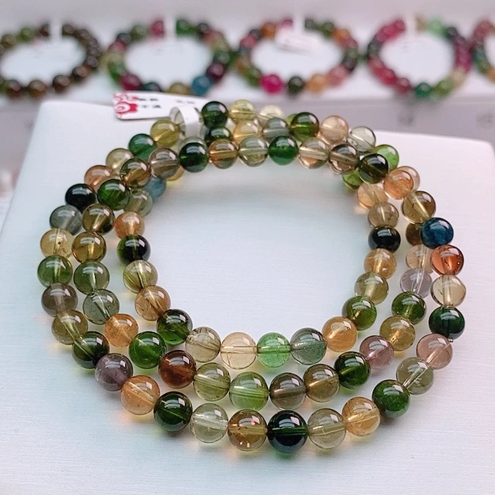 碧玺手链未镶嵌20号