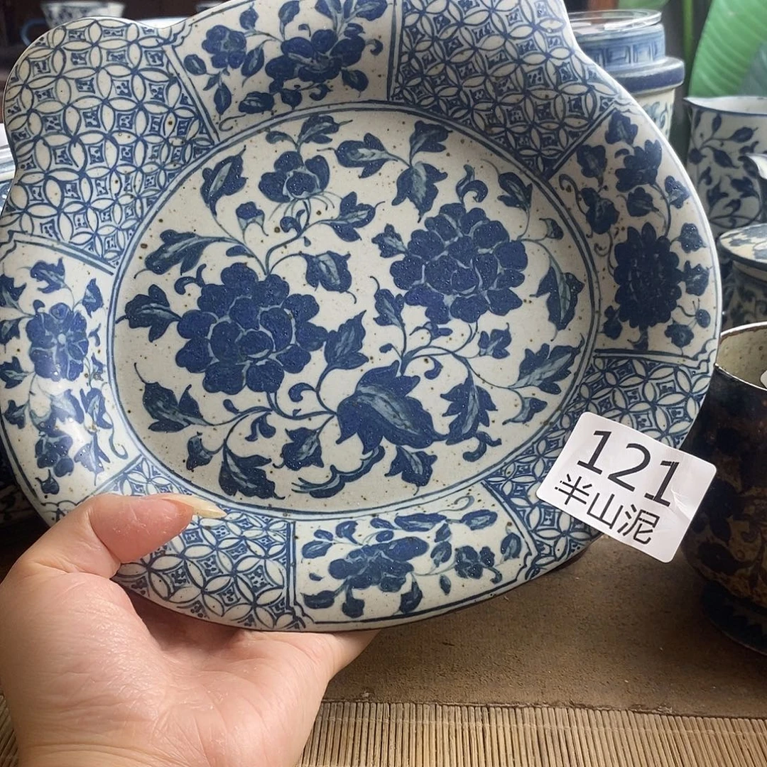 2***7手工手绘青花高温陶瓷