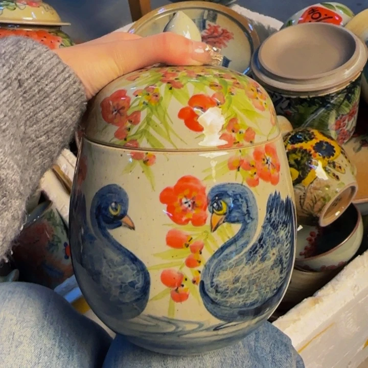 瓷片景德镇陶瓷手工手绘