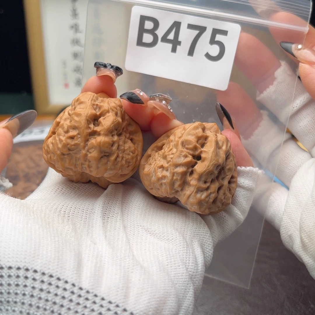 文玩核桃把件40蛤蟆头b475