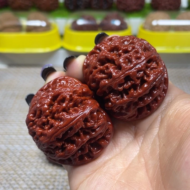 文玩核桃把件44➕产妇边肚大粗筋