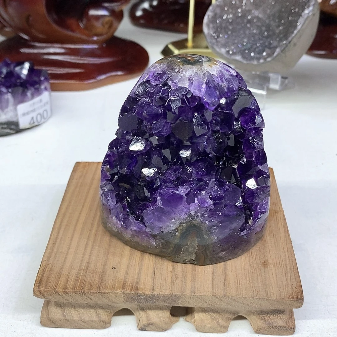 未镶嵌大型摆件（非配饰）紫晶小潘