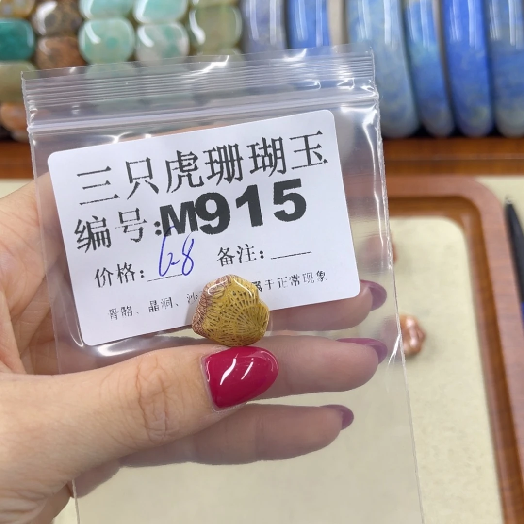 我***品硅化珊瑚（珊瑚玉）h未镶嵌