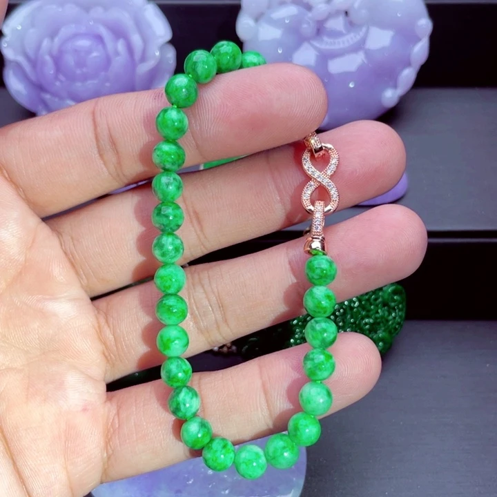 翡翠未镶嵌手串手串