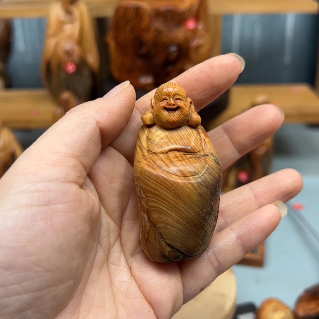 柏木崖柏木摆件手把件22