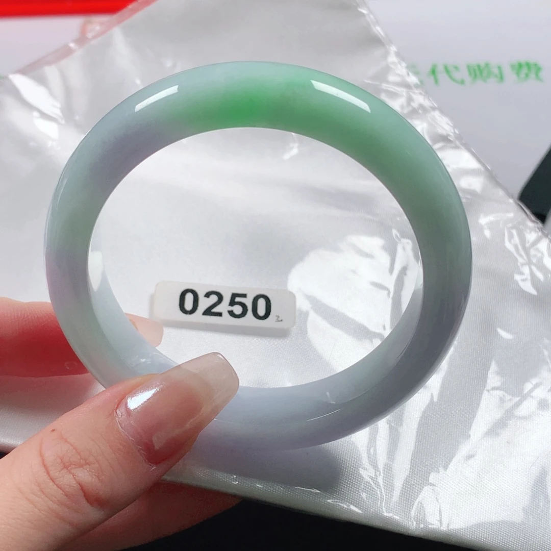 未镶嵌手镯翡翠天然翡翠手镯0250