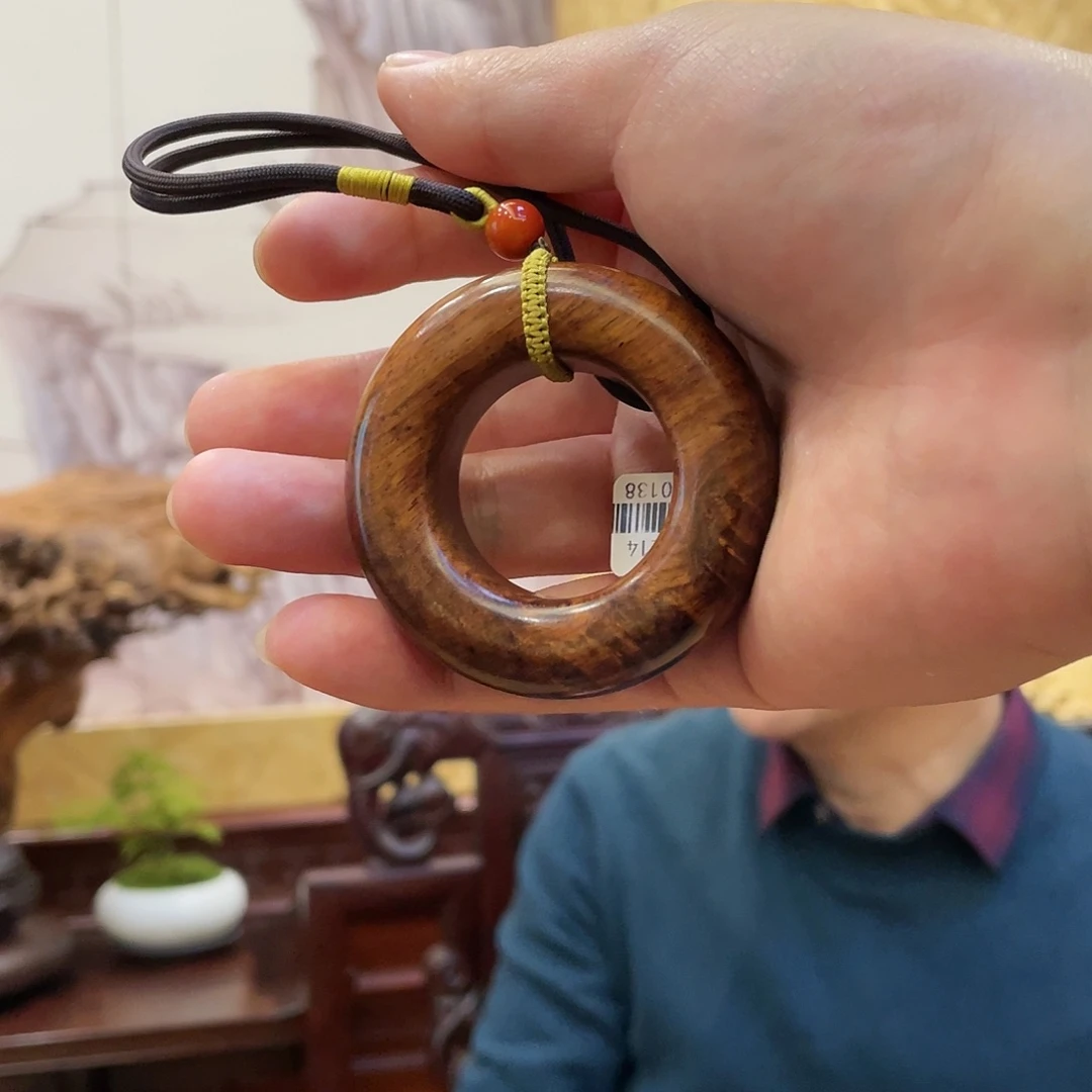 越南黄花梨平安扣