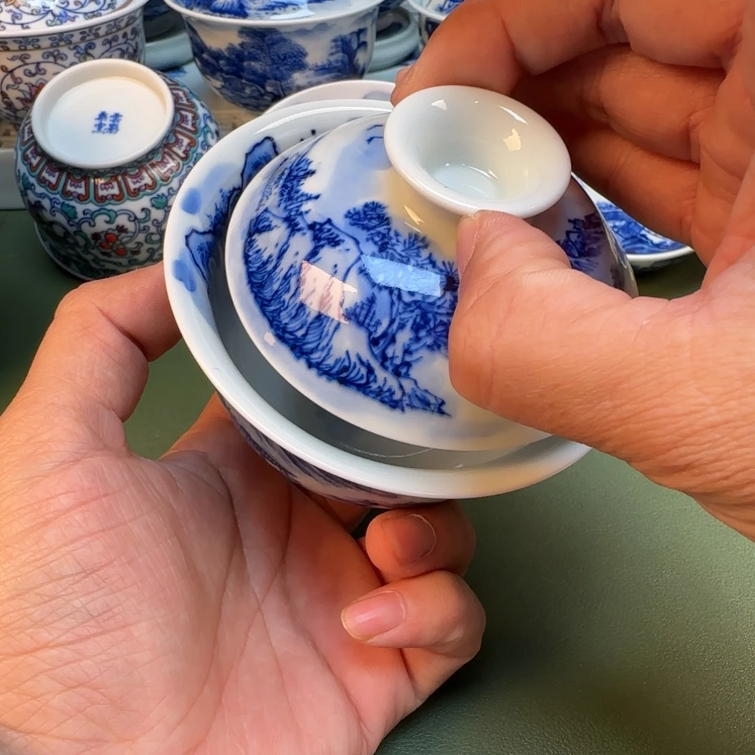 纯手工纯手绘茶具石头37