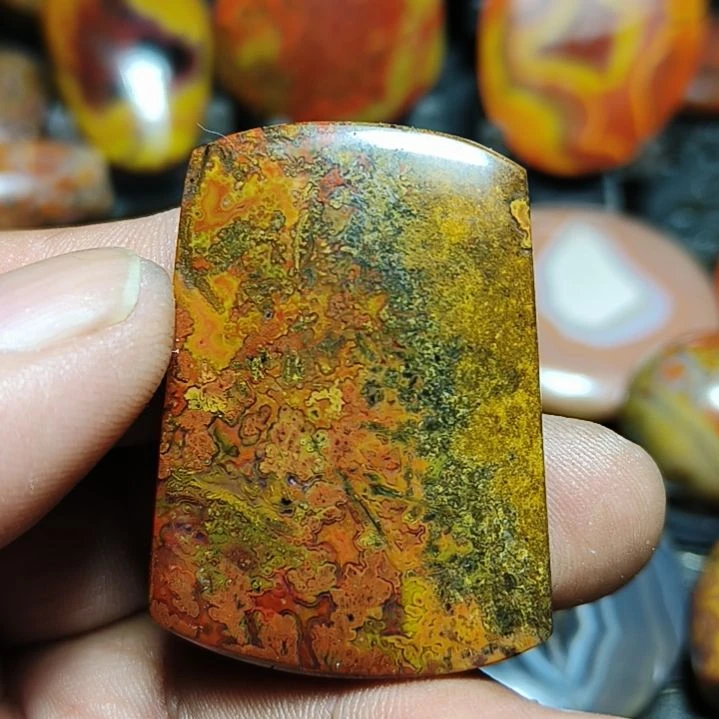 玛瑙/玉髓合金颈饰