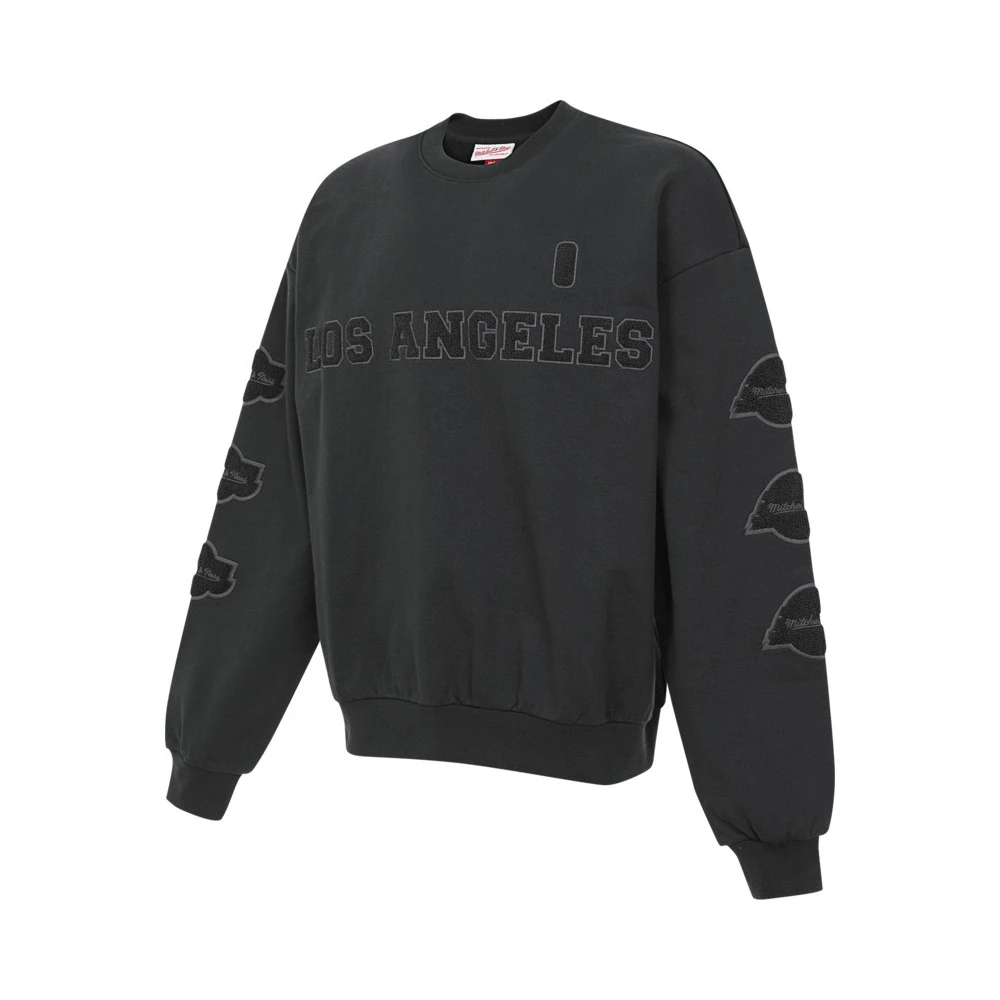 Mitchell&nessNBA联名中性BrandedLifestyle圆领卫衣针织无帽卫衣