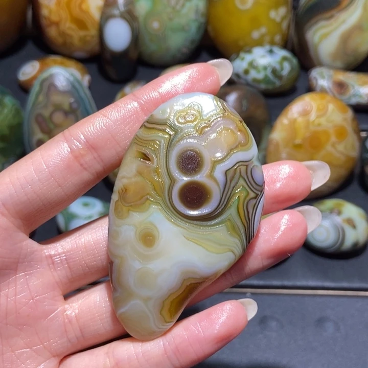 【闪购商品】未镶嵌玛瑙/玉髓珠宝奇石d