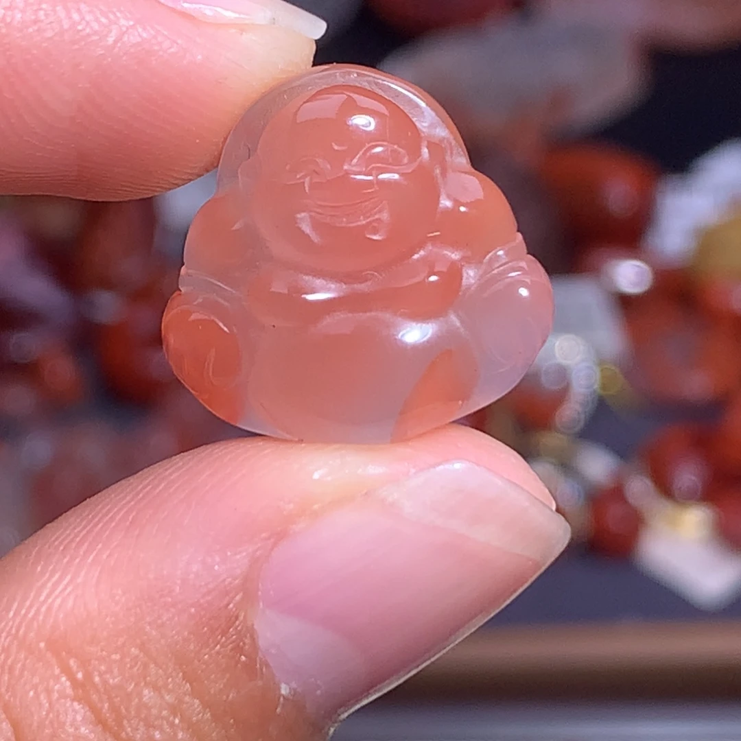 南红玛瑙未镶嵌珠宝半成品佛