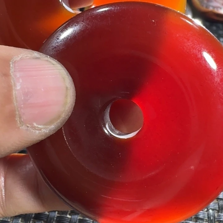 苍***日玛瑙/玉髓未镶嵌颈饰