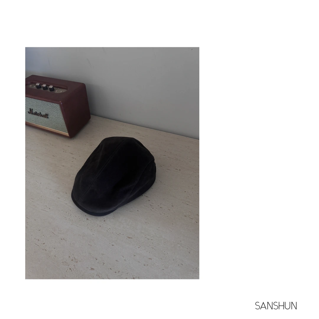 Sanshun-（前进帽）-春夏秋百搭休闲遮阳显脸小帽子纯色刺绣