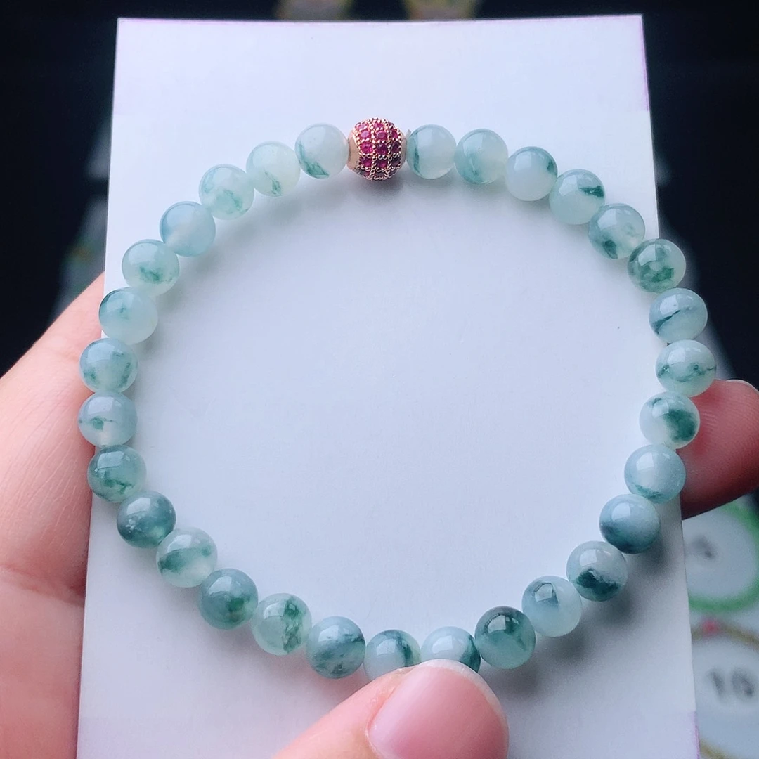 翡翠未镶嵌手链翡翠