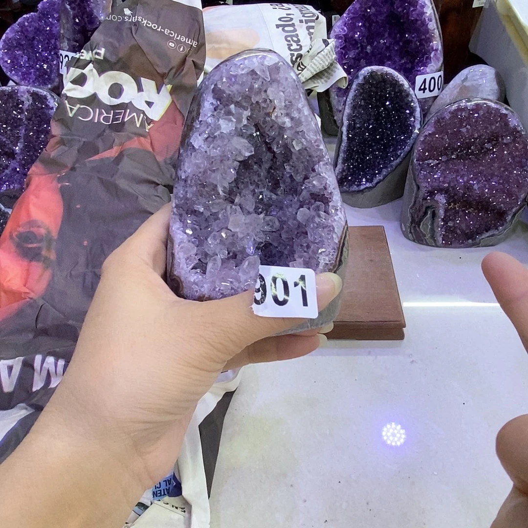 静***仪未镶嵌大型摆件（非配饰）紫晶