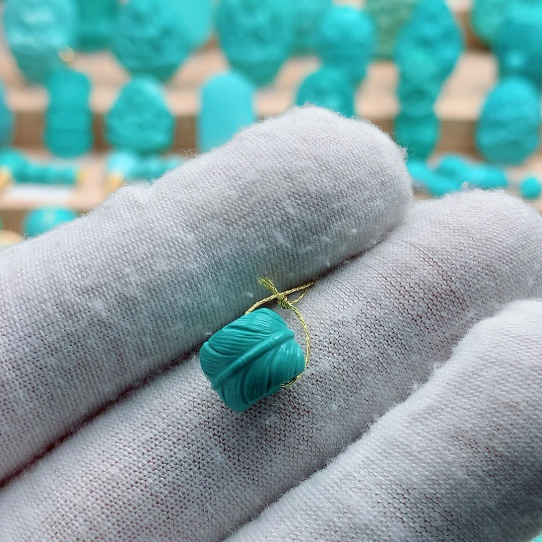 绿松石未镶嵌配饰