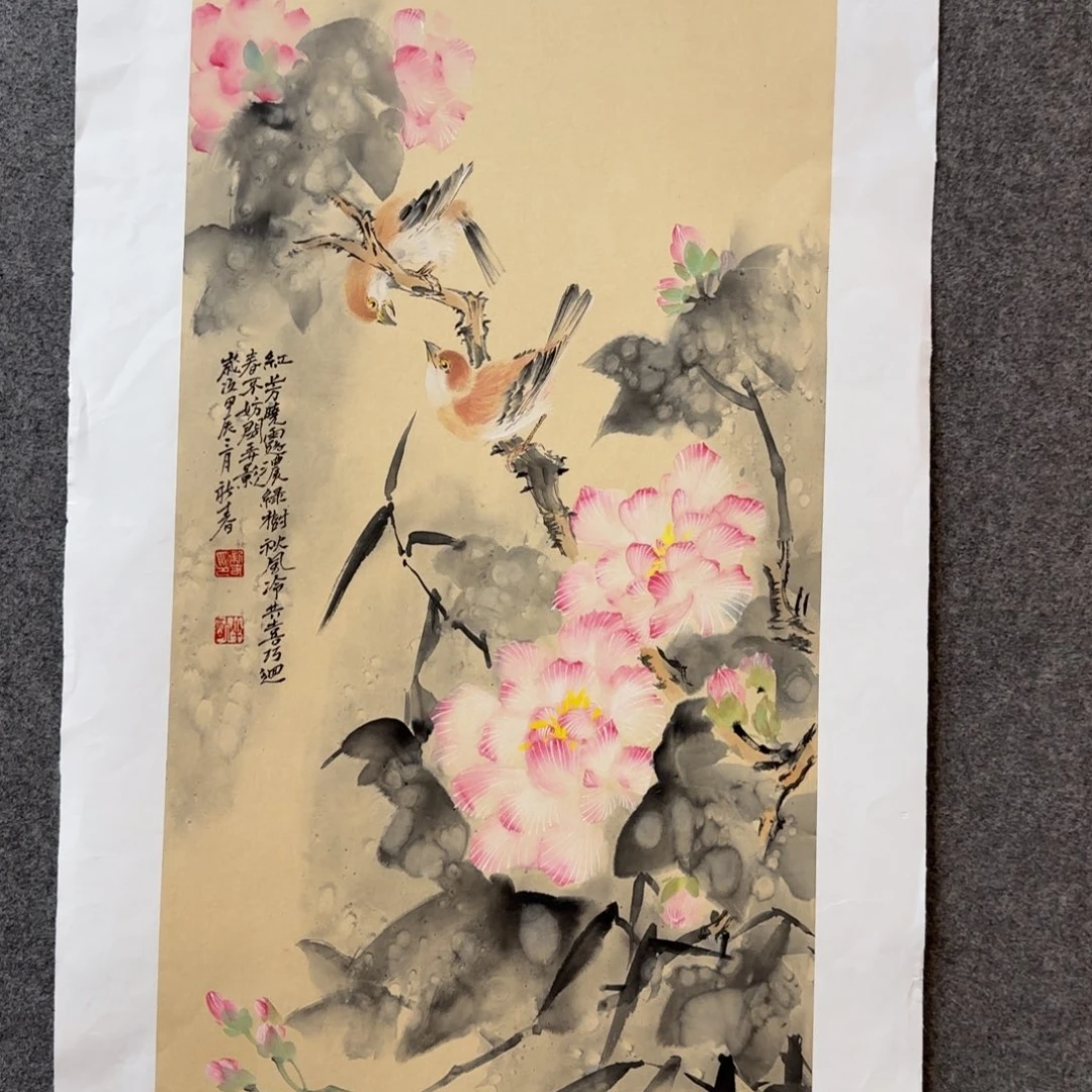 国画吴新春老师手绘作品