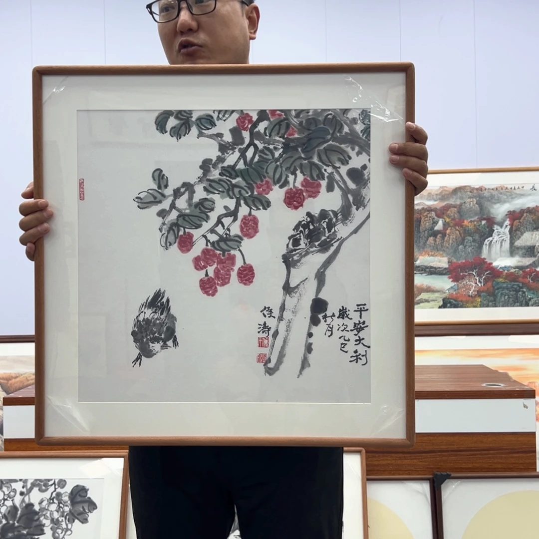 国画国画作品纯手绘