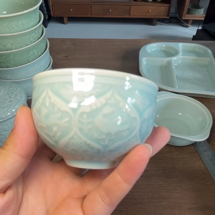 瓷微瑕花舞大唐泡泡杯 1 只