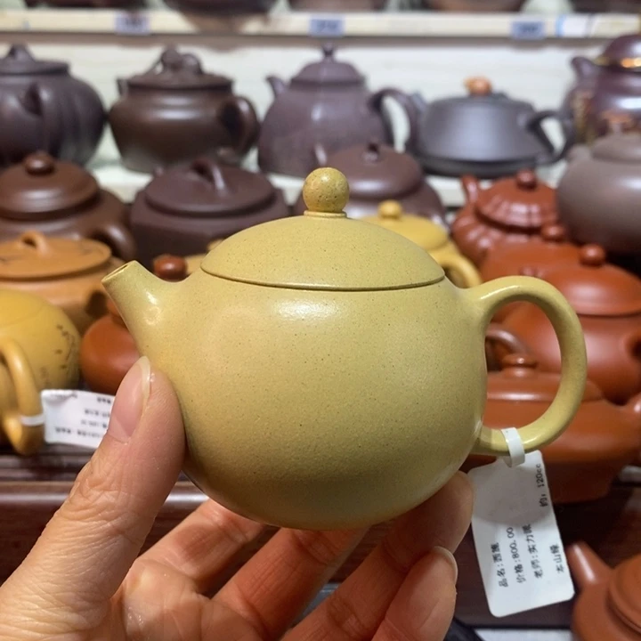 A***灵茶壶紫砂微瑕处理一把
