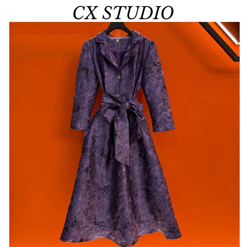 YC编码12 经典收腰轻奢时尚连衣裙（定制女装）CX222