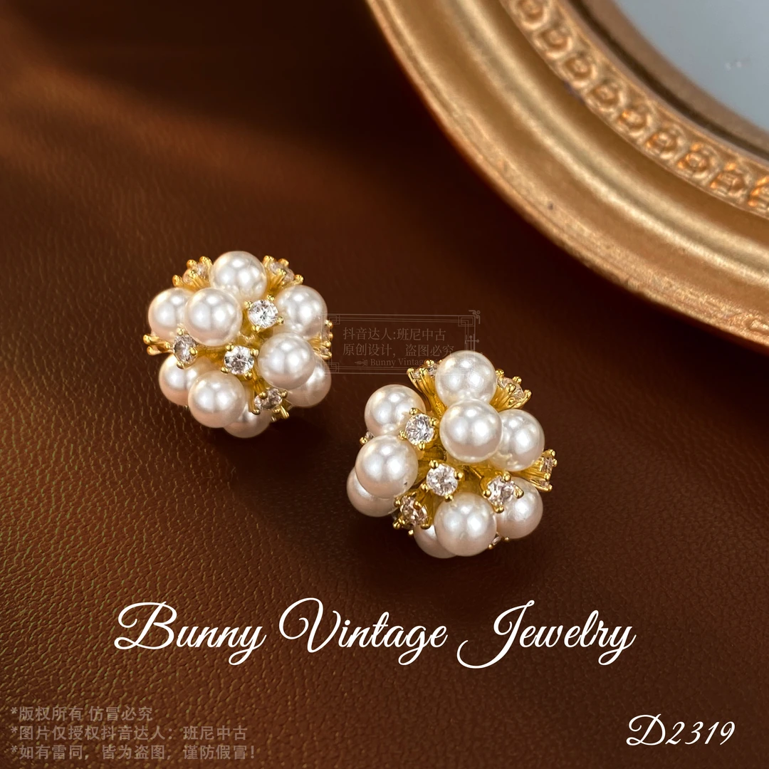 镀K金D0340法DV For Paris【通勤】限定 优雅都市耳