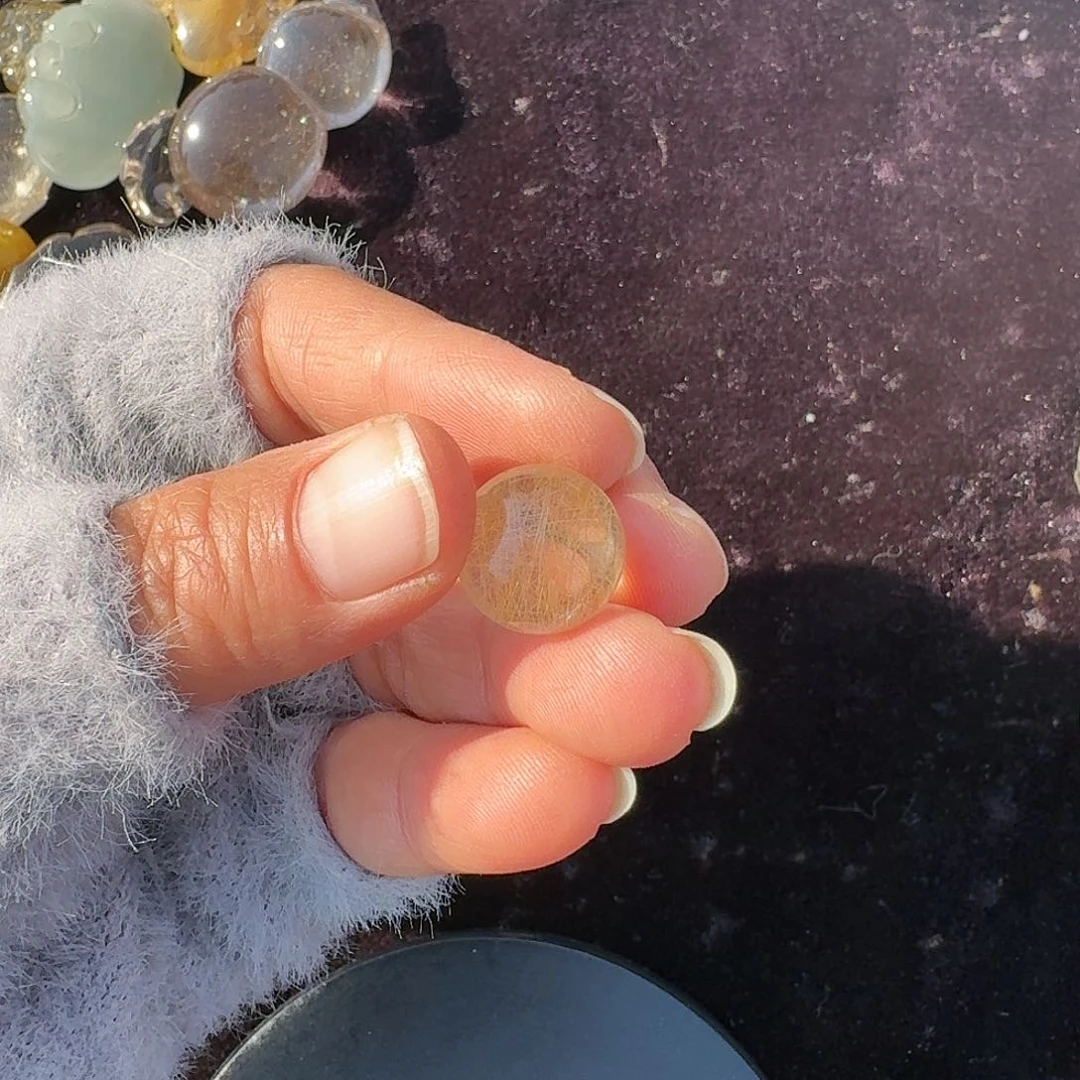 水晶颈饰未镶嵌梨***呀定制