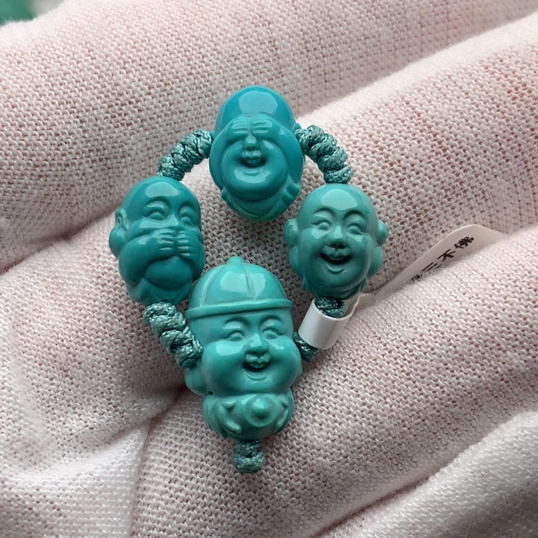 绿松石未镶嵌珠宝奇石10mm